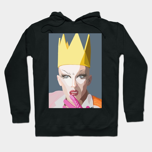 Drag Velour Hoodie by KaiVerroDesigns